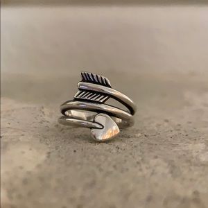 James Avery Arrow & Heart ring